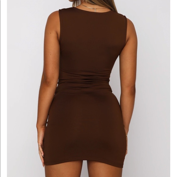 White Fox Cut Out Dress - Picture 3 of 4